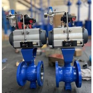 氣動V型調(diào)節(jié)球閥