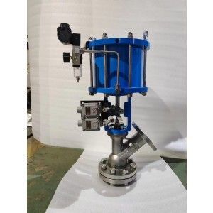 氣動Y型截止閥