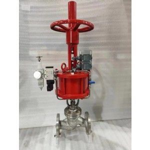 氣動直行程截止閥